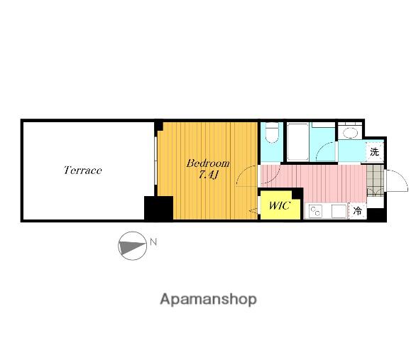 大同エクリューズ(1K/3階)の間取り写真