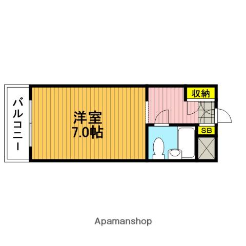ワコーレ武蔵浦和 2階階 間取り