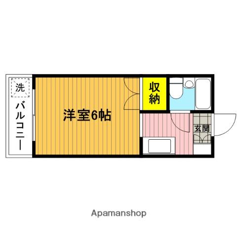 アレイパピヨン 3階階 間取り