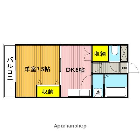 エクセル伸栄 3階階 間取り