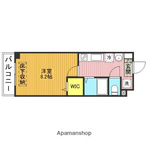 スパシエフィールド川口 4階階 間取り