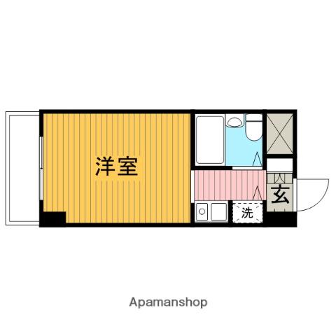 モナークマンション西川口 8階階 間取り