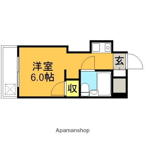 スカイコート西川口 3階階 間取り