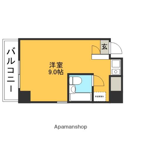 クレセント南町 5階階 間取り