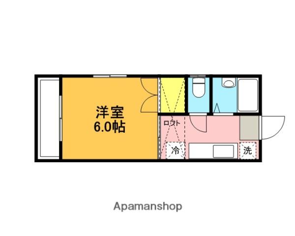 第二ダイケンハイツ(1K/1階)の間取り写真