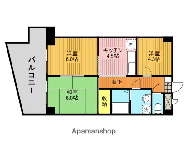 アルシュセマ 2階階 間取り