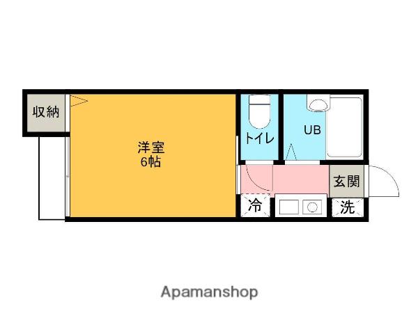 アイコーポ(1K/1階)の間取り写真