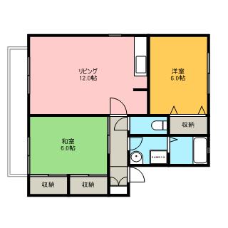 プリマベーラ C 2階階 間取り
