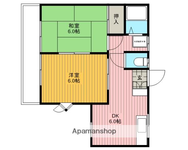 フロイデ 1階階 間取り