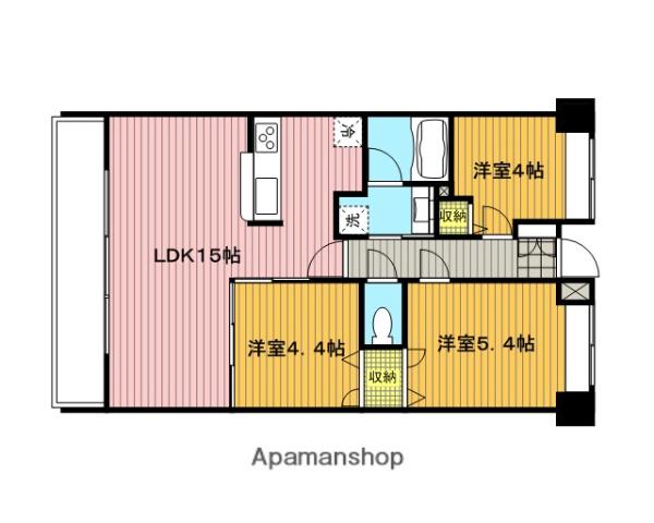 スターフィールド浦和常盤 12階階 間取り