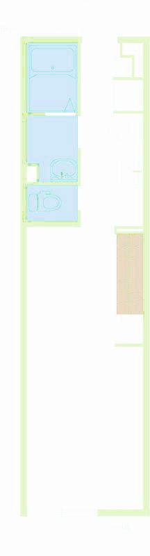 リブリ・すみれ草(1K/1階)の間取り写真