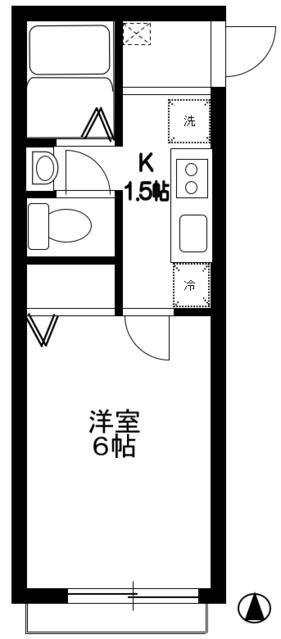 ヴィラート日進 2階階 間取り