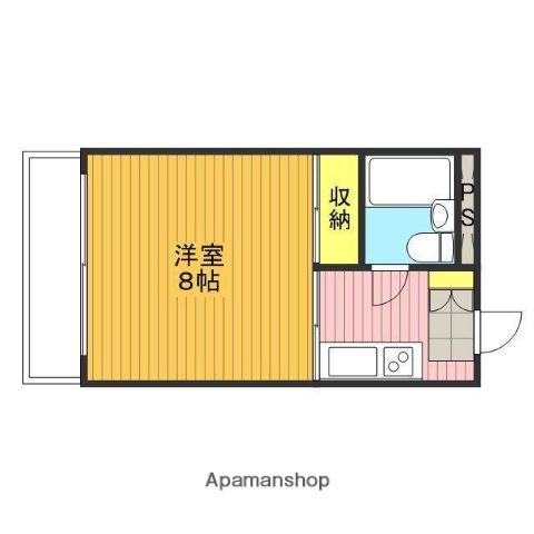 シンハイム蕨 2階階 間取り