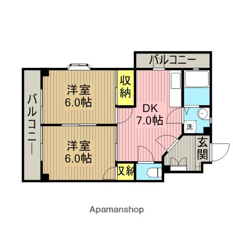 ルミエールICI 2階階 間取り