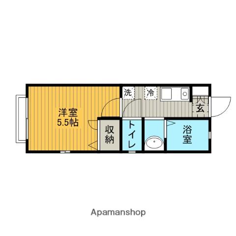 レアルコートIII 2階階 間取り