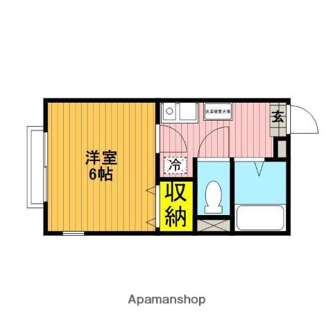 エクセシオール川口 1階階 間取り