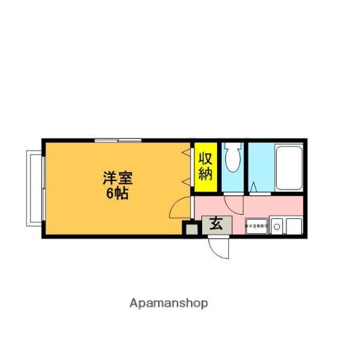 エクセシオール川口 1階階 間取り