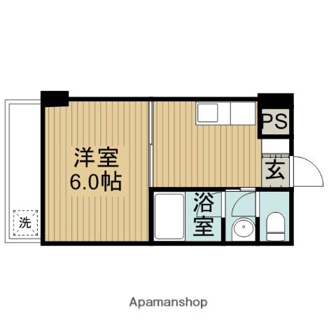 スカイハイツ東山 4階階 間取り