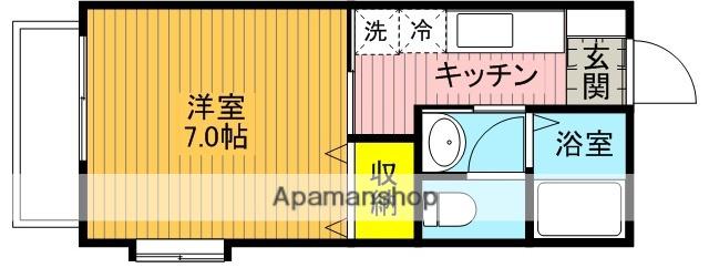 サン・ルミエール 1階階 間取り