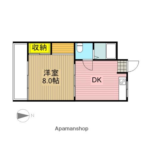 川口ハイツ 1階階 間取り