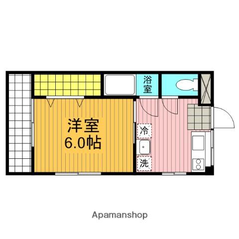 八木橋ワラビマンション 2階階 間取り