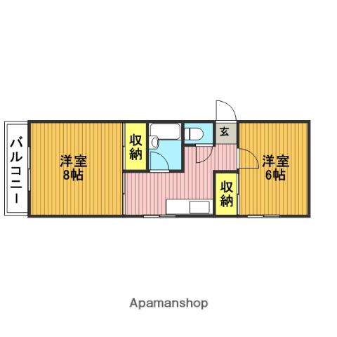 アートハウス 2階階 間取り