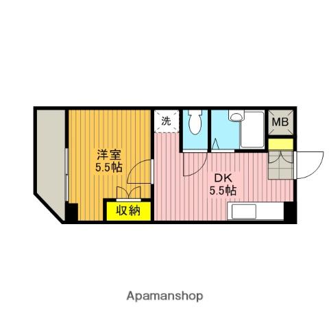 わらびマンション 8階階 間取り