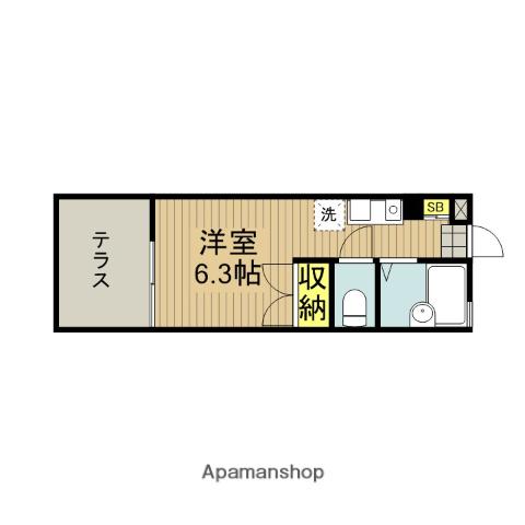 ライフステージ蕨 1階階 間取り
