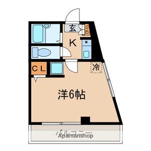 セブンコート 4階階 間取り