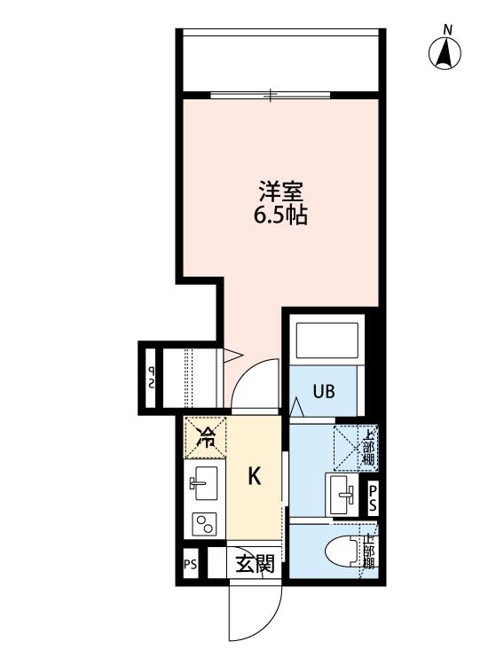 ROBOT HOME 蕨Ⅳ(1K/2階)の間取り写真