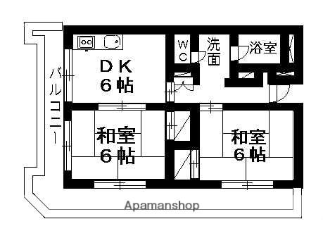 吉川ビル 4階階 間取り