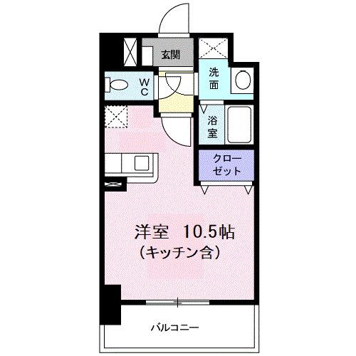 メルヴェーユ 4階階 間取り