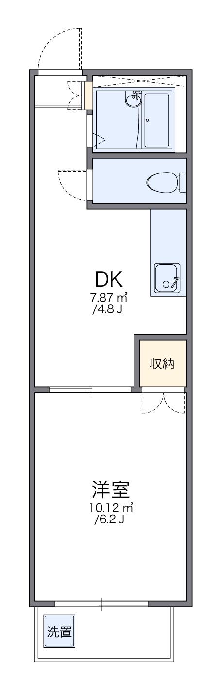レオパレスKobayashi 2階階 間取り