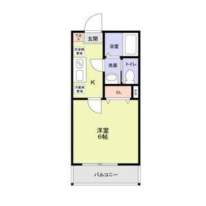 レイズ日進(1K/3階)の間取り写真