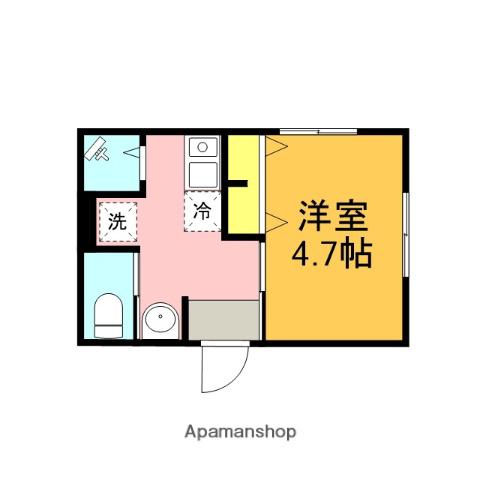 サークル ヴィラ日進(1K/1階)の間取り写真