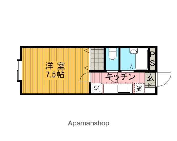 コート・アクシス 2階階 間取り