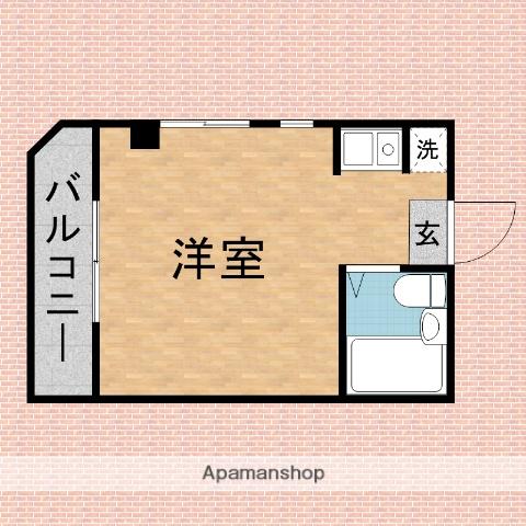 トラストステージみずほ台アネックス(ワンルーム/3階)の間取り写真