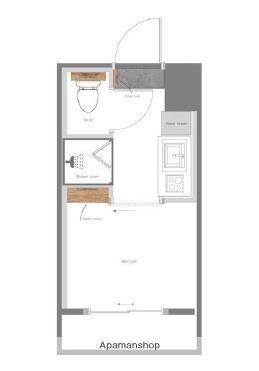 東和プラザA館(ワンルーム/5階)の間取り写真