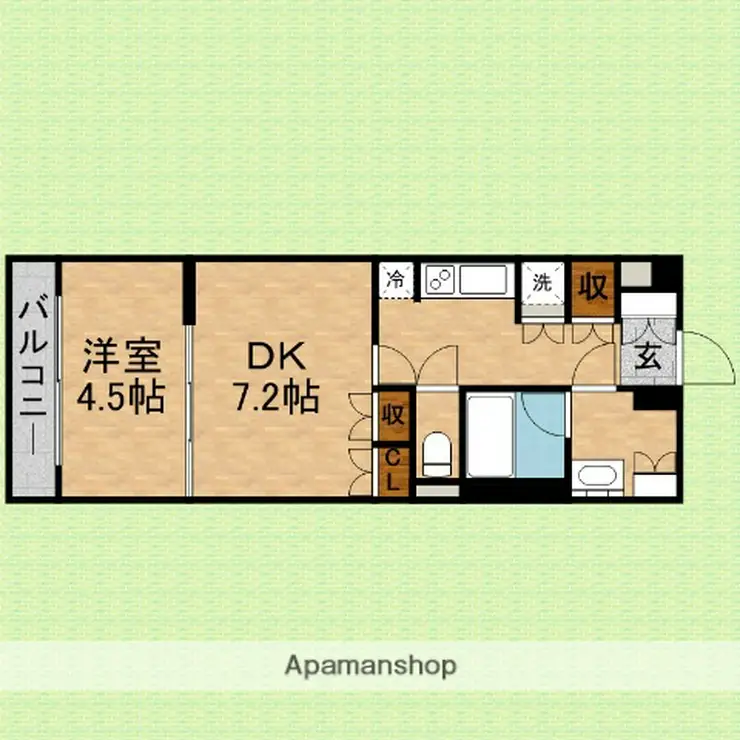 アリュージュ志木本町 4階階 間取り