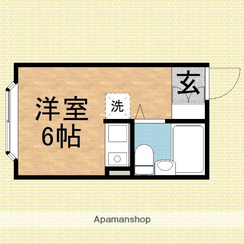 プラスム朝霞台(ワンルーム/3階)の間取り写真