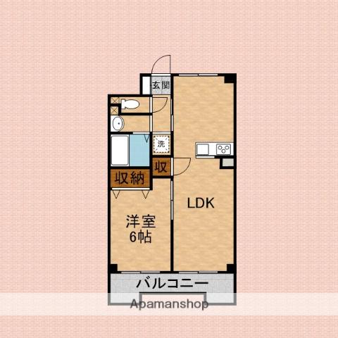 サンヴィレッヂ志木(1LDK/8階)の間取り写真