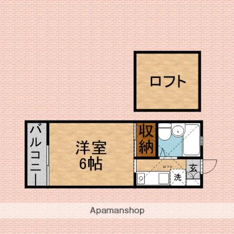 キャロットハウス上福岡 2階階 間取り