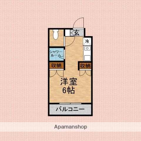 東和プラザA館(ワンルーム/5階)の間取り写真