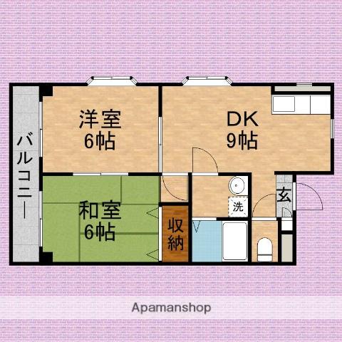 パールアイ南 1階階 間取り