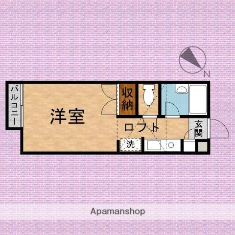 柏の杜ハイツ 2階階 間取り