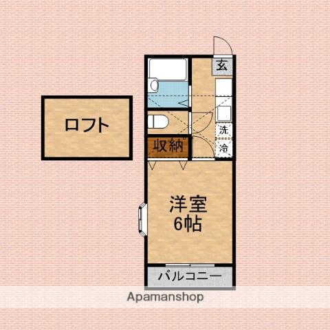 リブハウス柏B 2階階 間取り