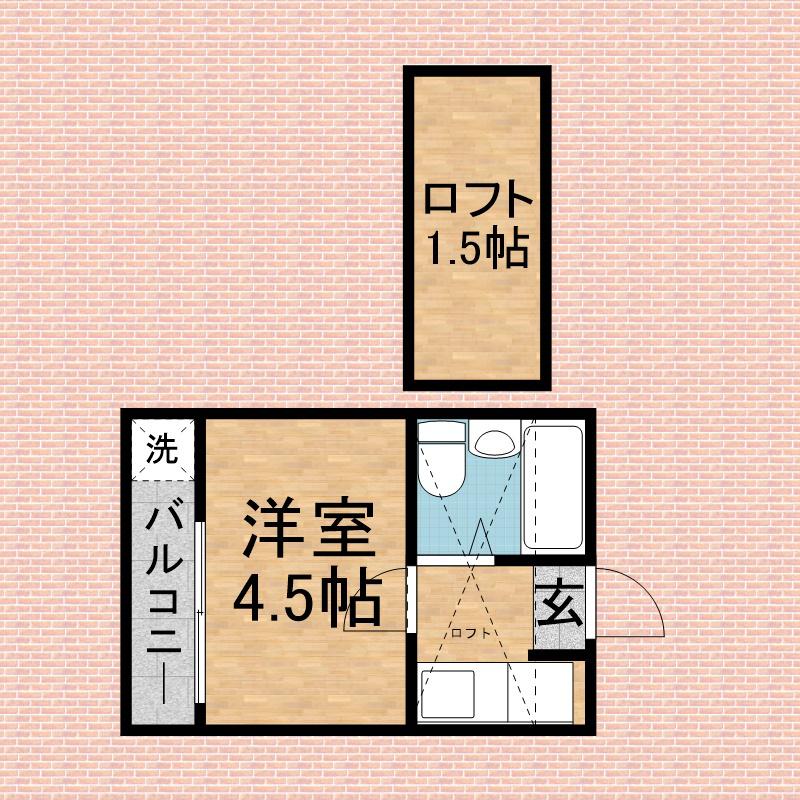 ニューハウス志木 2階階 間取り