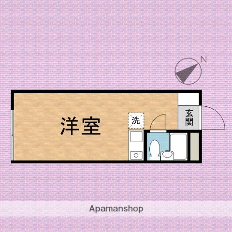 セイコーガーデンⅡ(ワンルーム/2階)の間取り写真