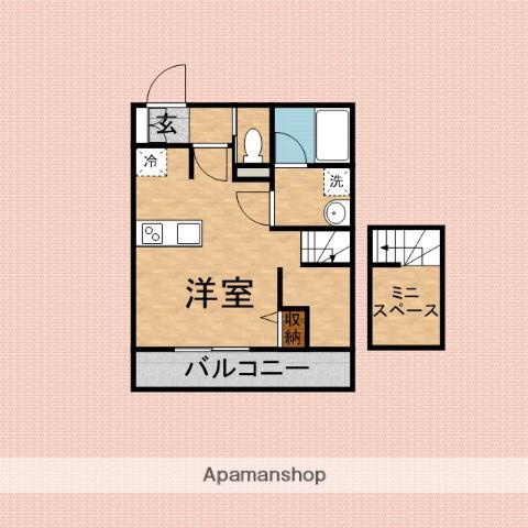 MY STYLE VINTAGE みずほ台(ワンルーム/3階)の間取り写真