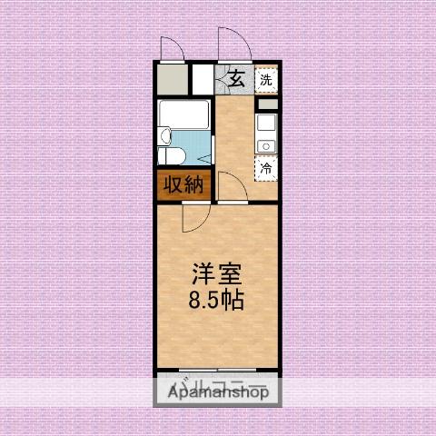 ナイスアーバンスピリッツ鶴瀬 2階階 間取り